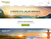 Tablet Screenshot of heavenaddress.com